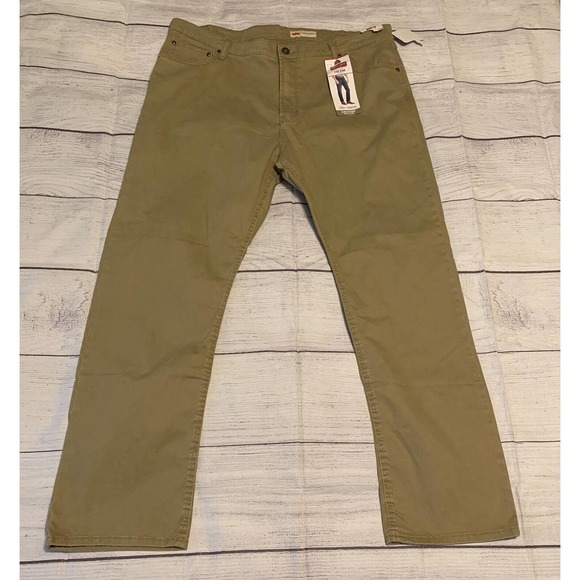 tan wrangler denim pants 42x30